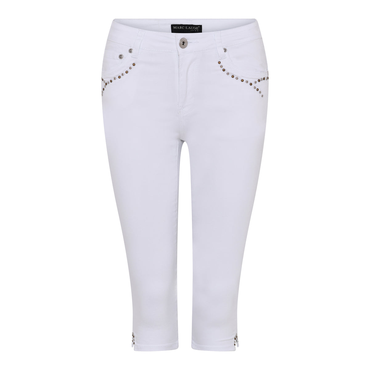 MARC LAUGE Alberta Twill Pirate PANTS 3/4 10 WHITE
