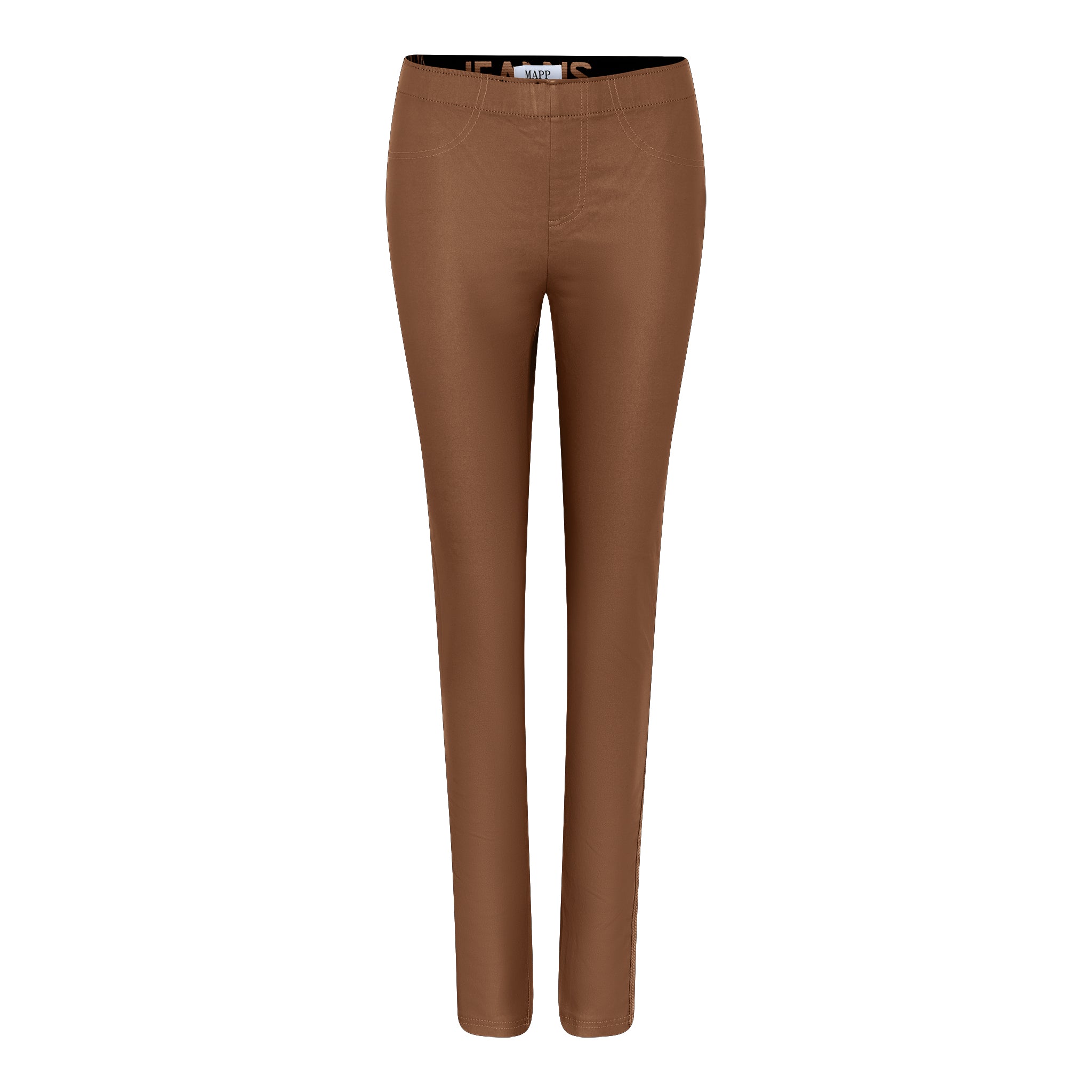 MAPP Aleia Coated Leggings LEGGINGS 12299 SOFT CAMEL COATED