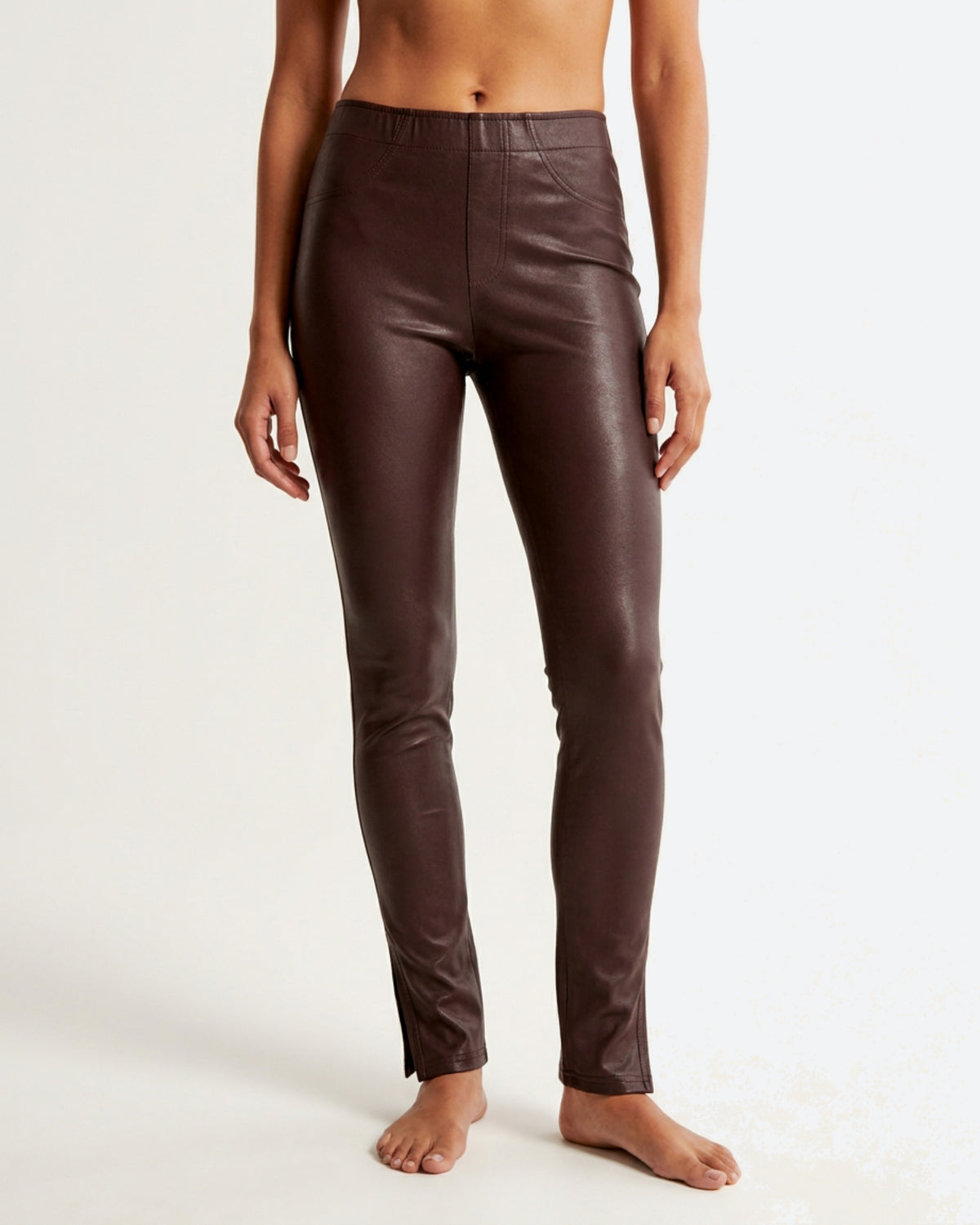 MAPP Aleia Coated Leggings LEGGINGS 400 BORDEAUX