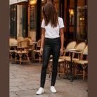 MAPP Aleia Coated Leggings LEGGINGS 8099 BLACK COATED