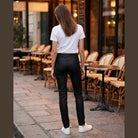MAPP Aleia Coated Leggings LEGGINGS 8099 BLACK COATED