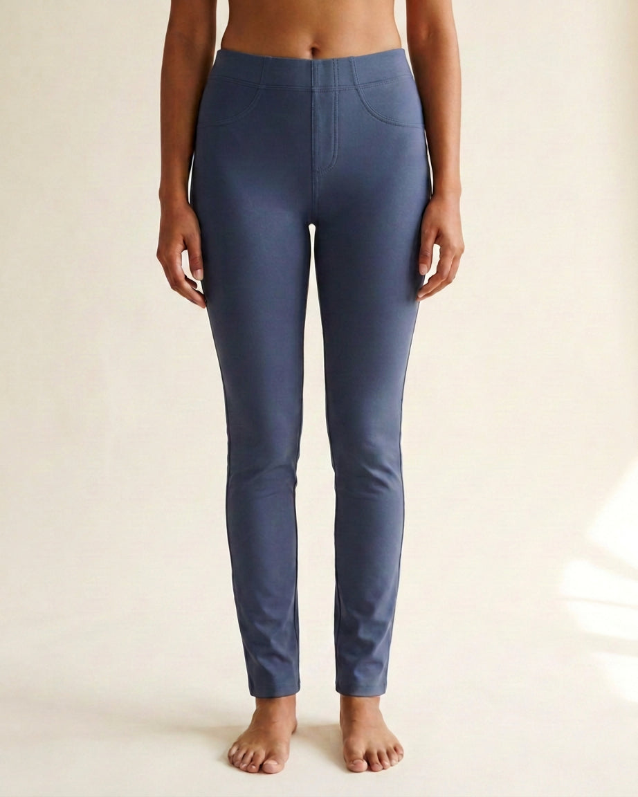 MARC LAUGE Aleia Coated Leggings LEGGINGS 108 JEANS BLUE