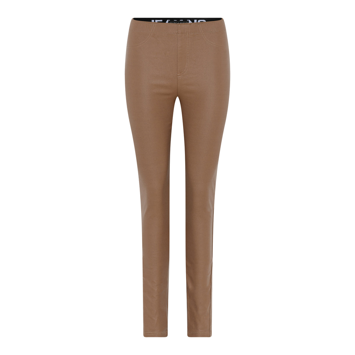 MARC LAUGE Aleia Coated Leggings LEGGINGS 12299 SOFT CAMEL COATED