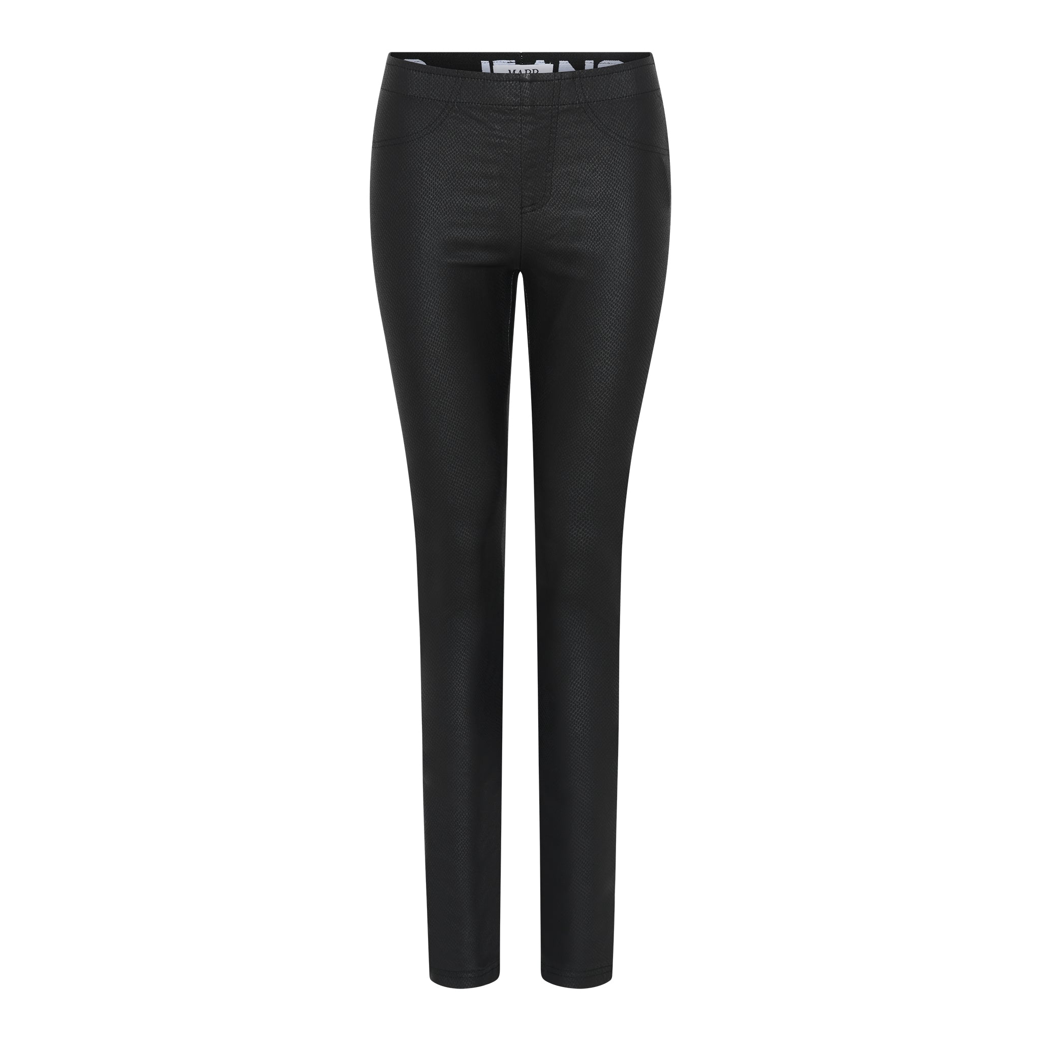 MAPP Aleia Snake Coated Leggings LEGGINGS 8099 BLACK COATED