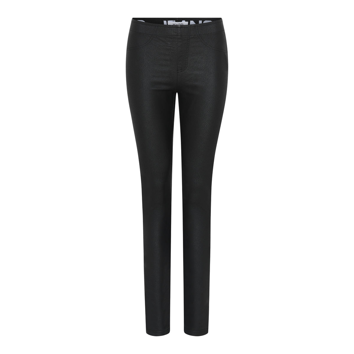 MAPP Aleia Snake Coated Leggings LEGGINGS 8099 BLACK COATED