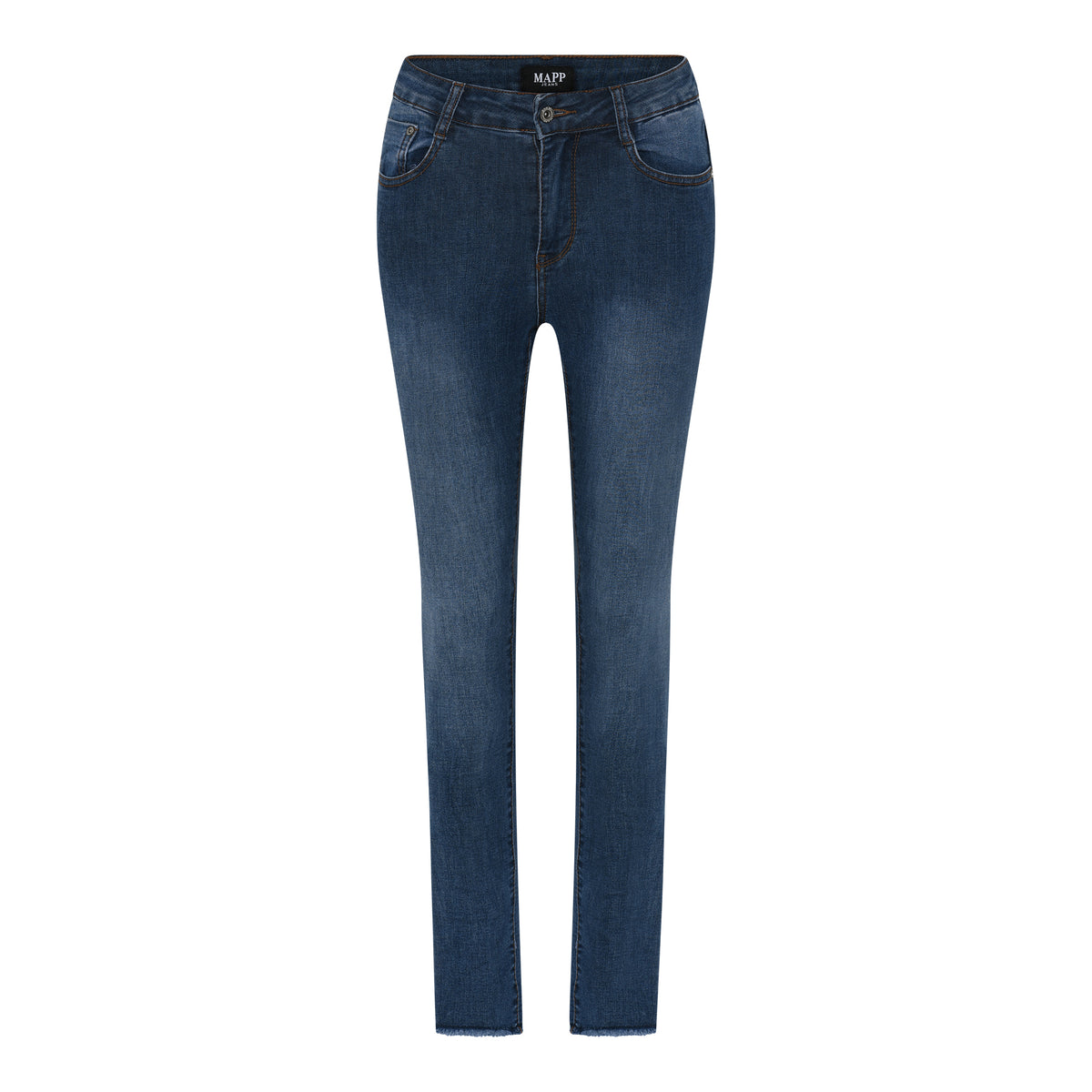 MAPP Angel Slim Fit Jeans DENIM/TWILL 9696 BLUE DENIM USED