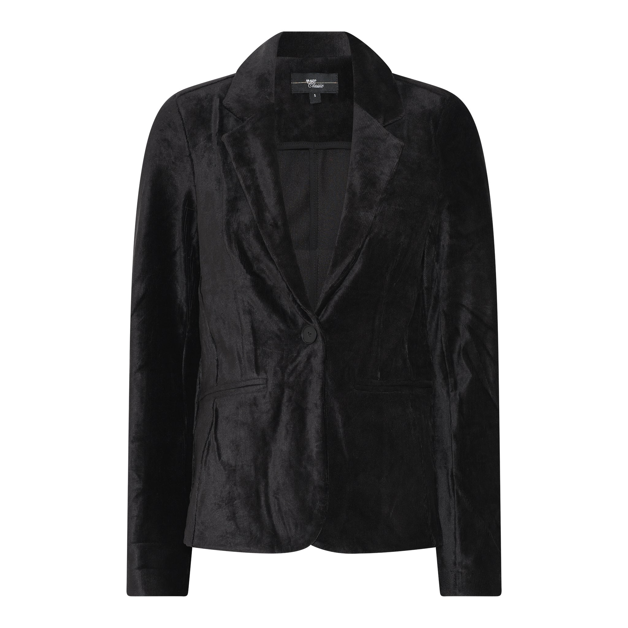 MAPP BABY CORDUROY JERSEY CORD/FLØJL 80 BLACK