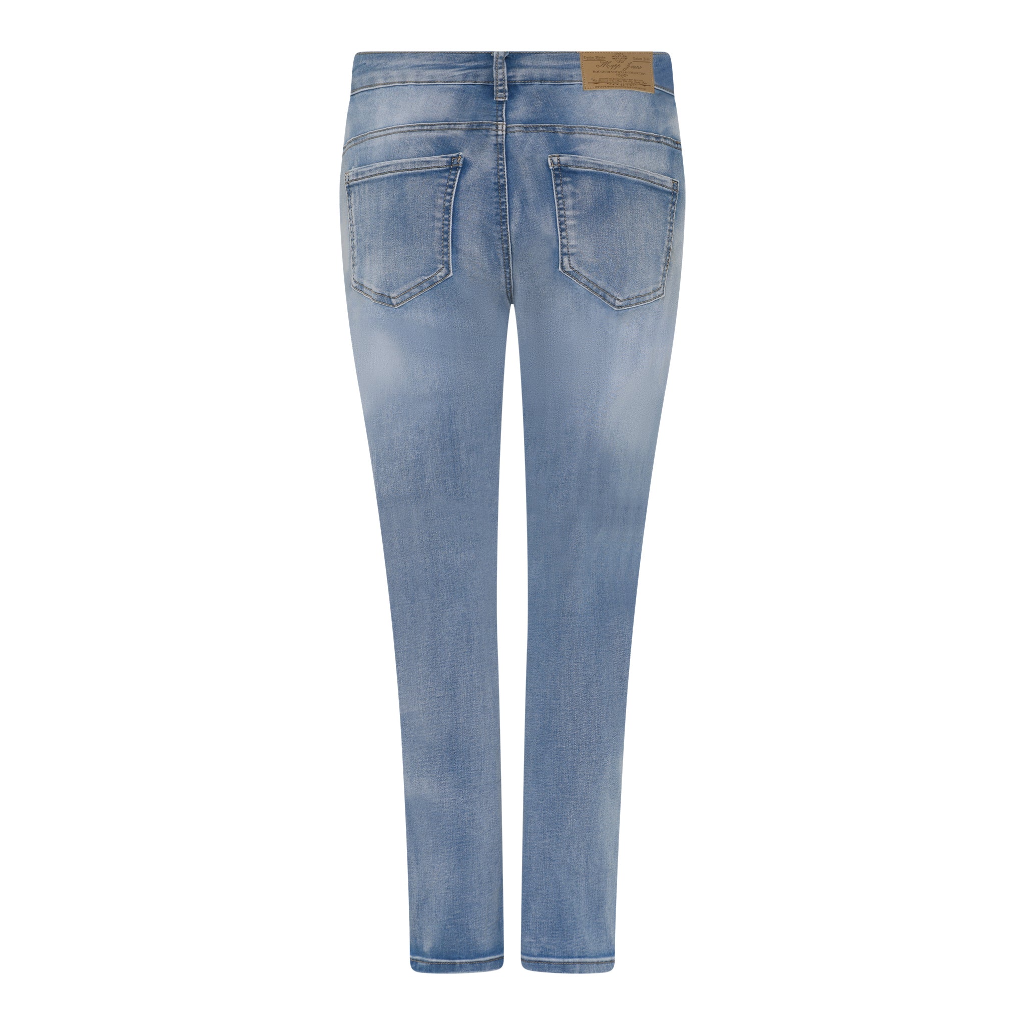 MAPP BALI 7/8 JEANS DENIM/TWILL 919699 BENNETON LIGHT BLUE