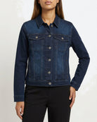 M JEANS BASIC DENIM JACKET OUTERWEAR 98 DARK BLUE