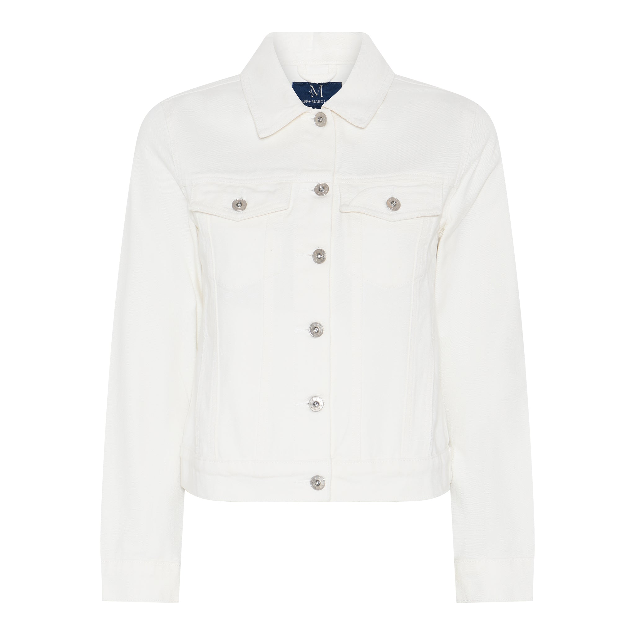 M JEANS BASIC TWILL JACKET OUTERWEAR 10 WHITE