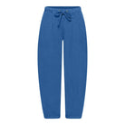 MARC LAUGE BELINDA PIRAT COTTON LINEN PANTS 3/4 187 COBOLT BLUE