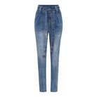 MAPP BELLA BELT JEANS PANTS 939699 CLASSIC BLUE USED