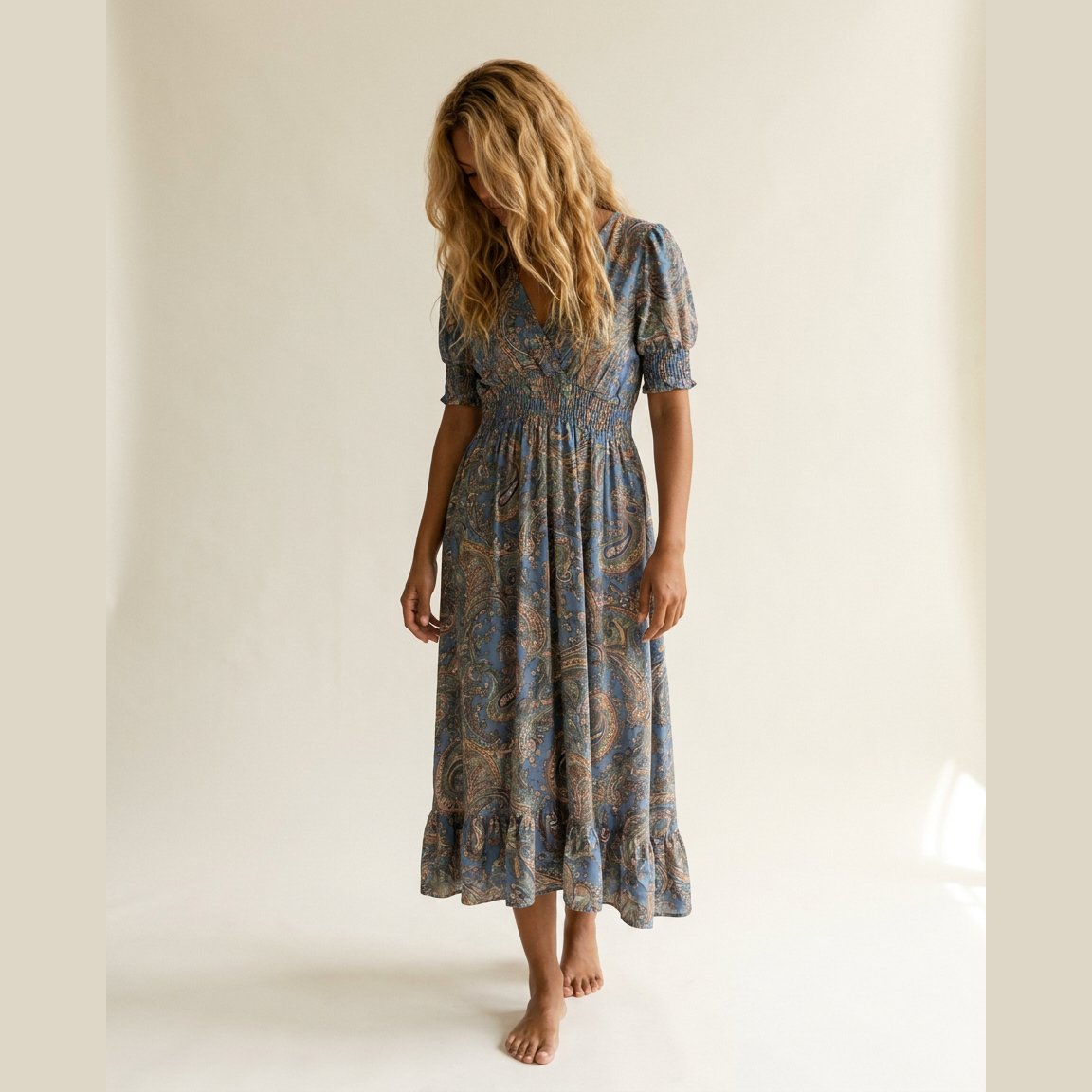 MARC LAUGE BELLA DRESS DRESS/JUMPSUIT 108 JEANS BLUE
