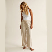 MOONDUST BELLA LIN PANT LINEN 27 SAND