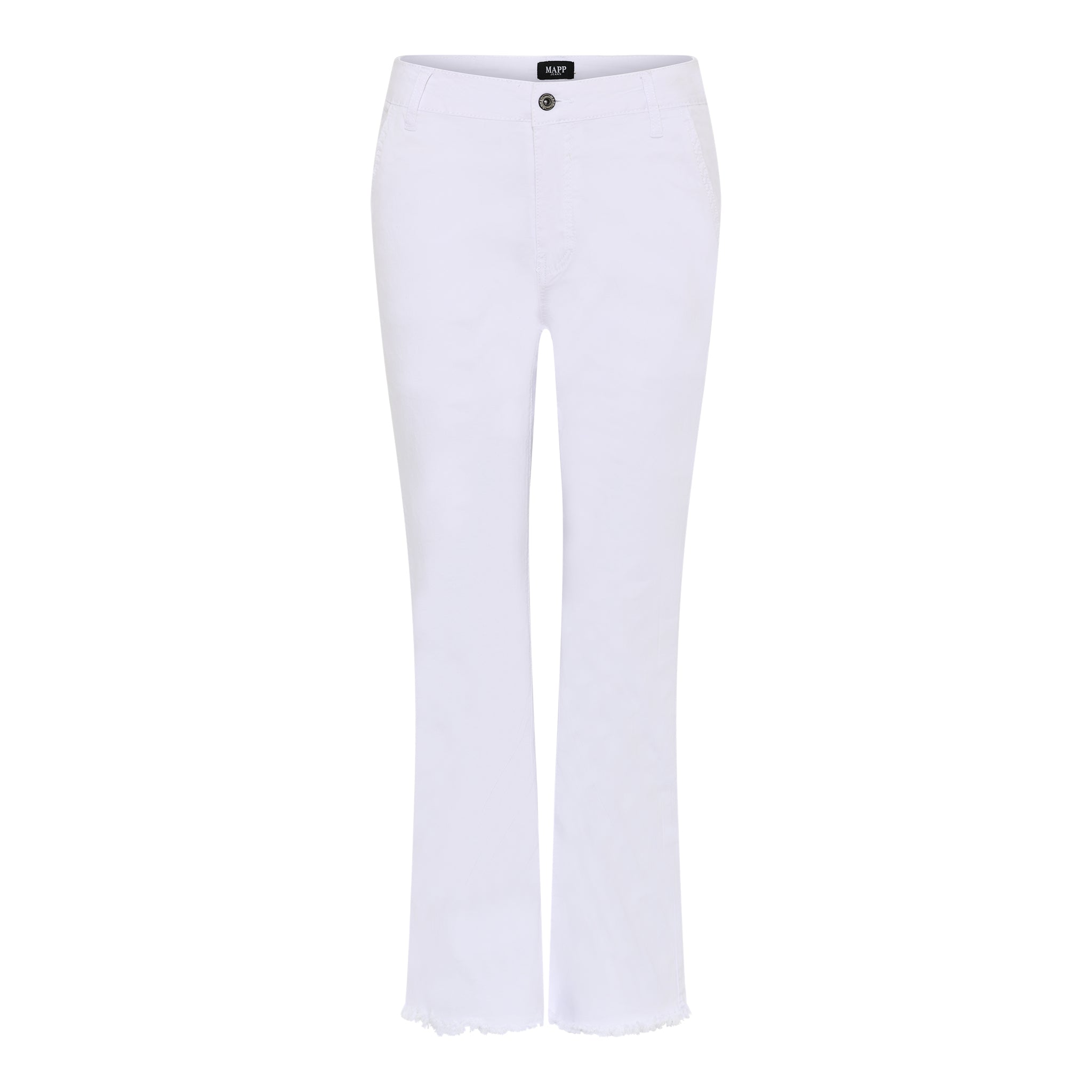 MAPP BIG FLARE PANT 7/8 TWILL DENIM/TWILL 10 WHITE