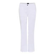 MAPP BIG FLARE PANT 7/8 TWILL DENIM/TWILL 10 WHITE