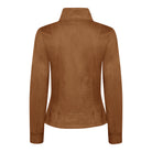 MARC LAUGE BIKER SUEDE JACKET OUTERWEAR 137 TOBACCO