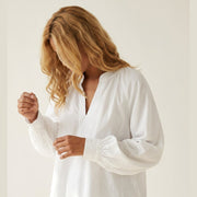 MOONDUST BONNIE BLOUSE BLOUSE/SHIRT 20 OFF WHITE