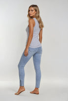 MAPP BOW BASIC W/OUT BOW DENIM JEANS DENIM/TWILL 8996 LIGHT BLUE USED