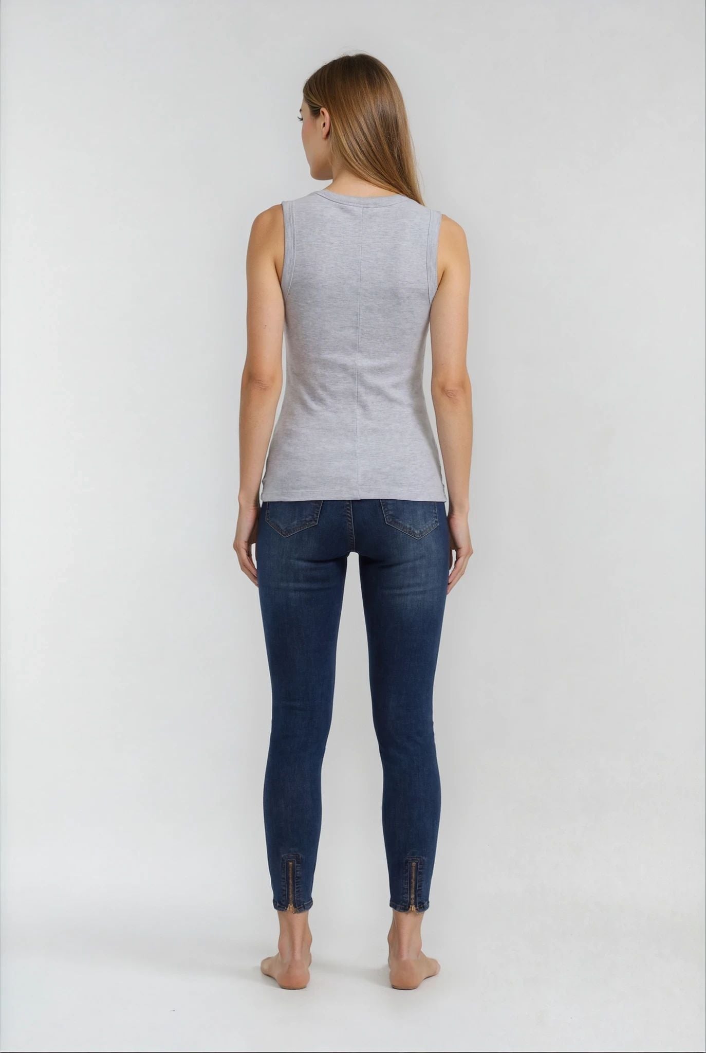 MAPP BOW BASIC W/OUT BOW DENIM JEANS DENIM/TWILL 969699 DARK BLUE USED