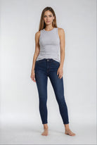 MAPP BOW BASIC W/OUT BOW DENIM JEANS DENIM/TWILL 969699 DARK BLUE USED