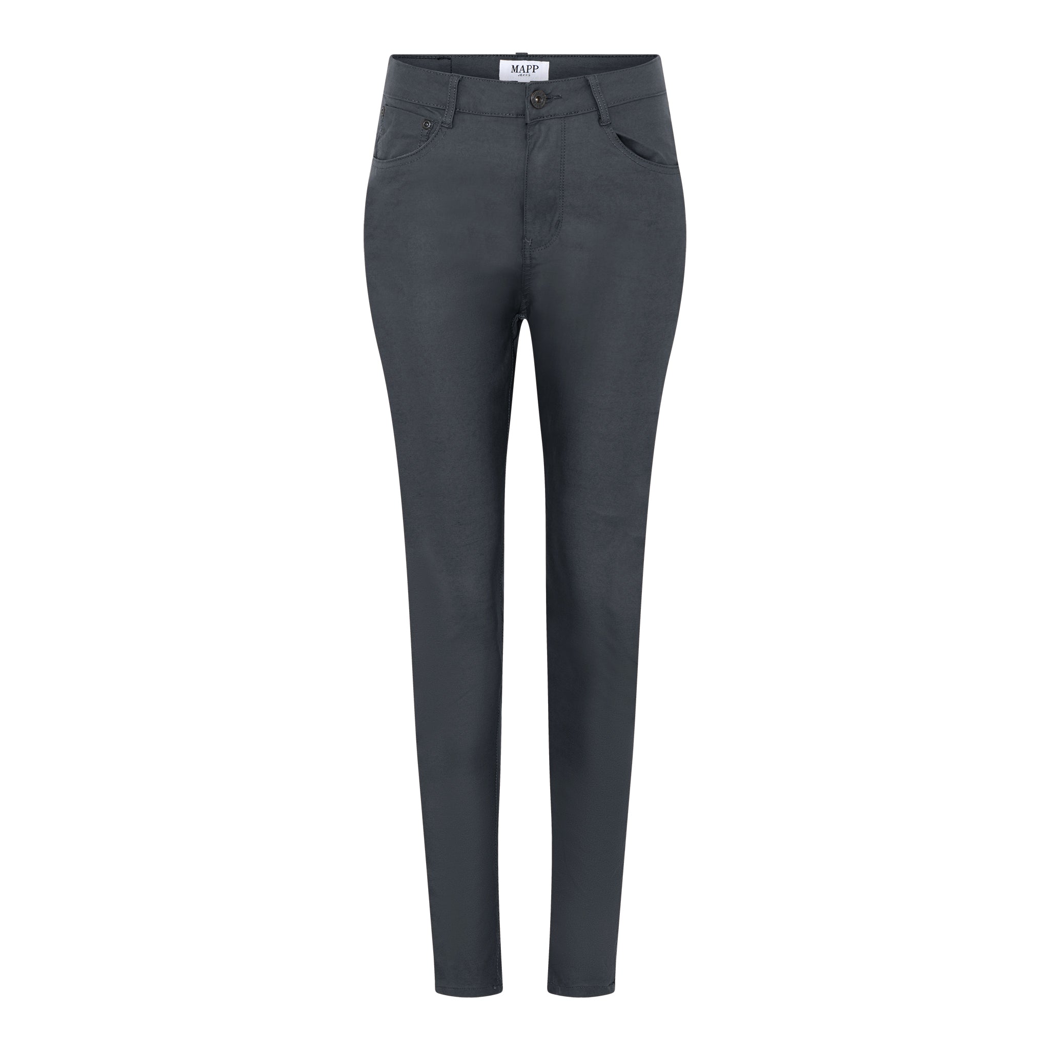 MAPP BOW COATED JEANS COATED 104 NAVY