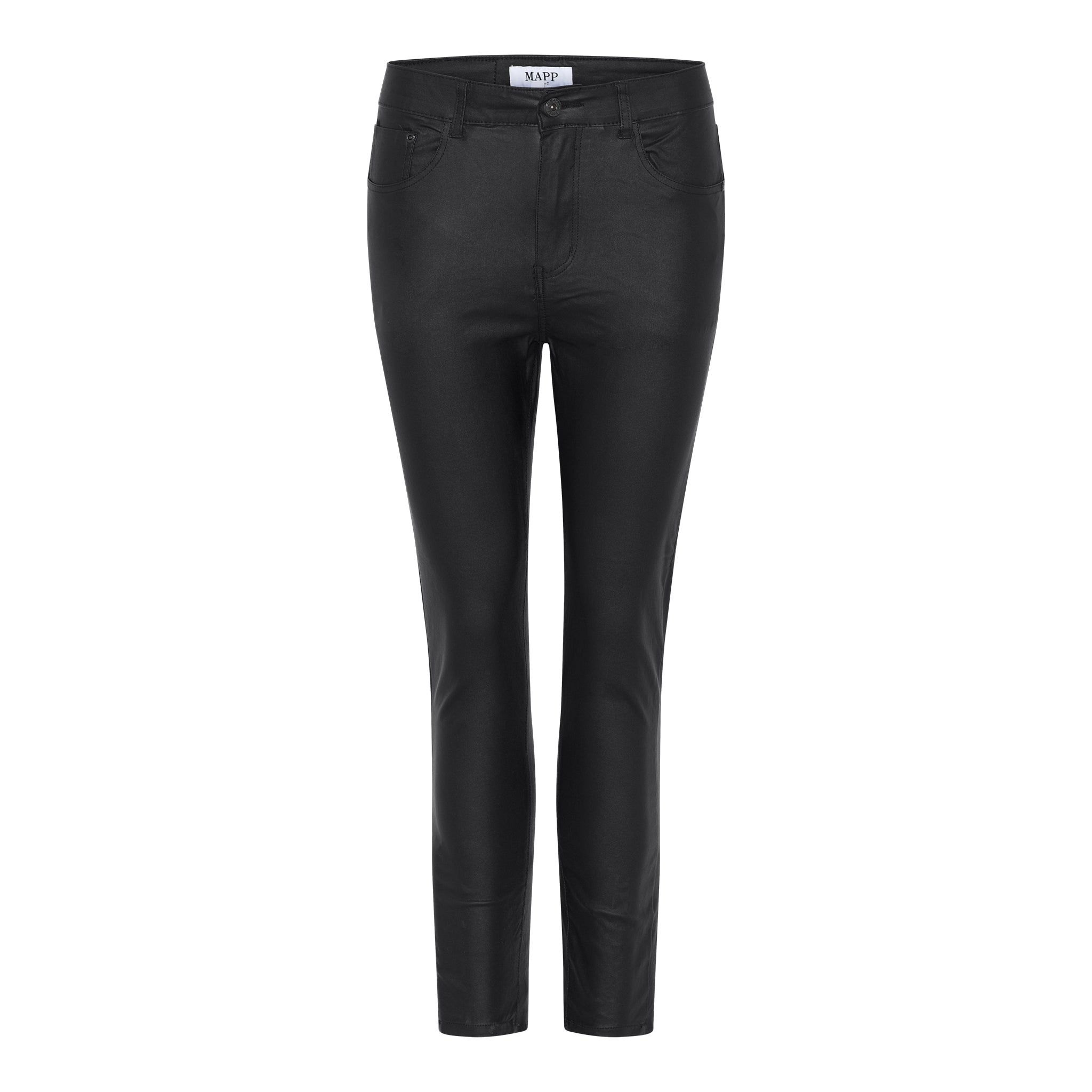 MAPP BOW COATED JEANS COATED 8099 BLACK COATED