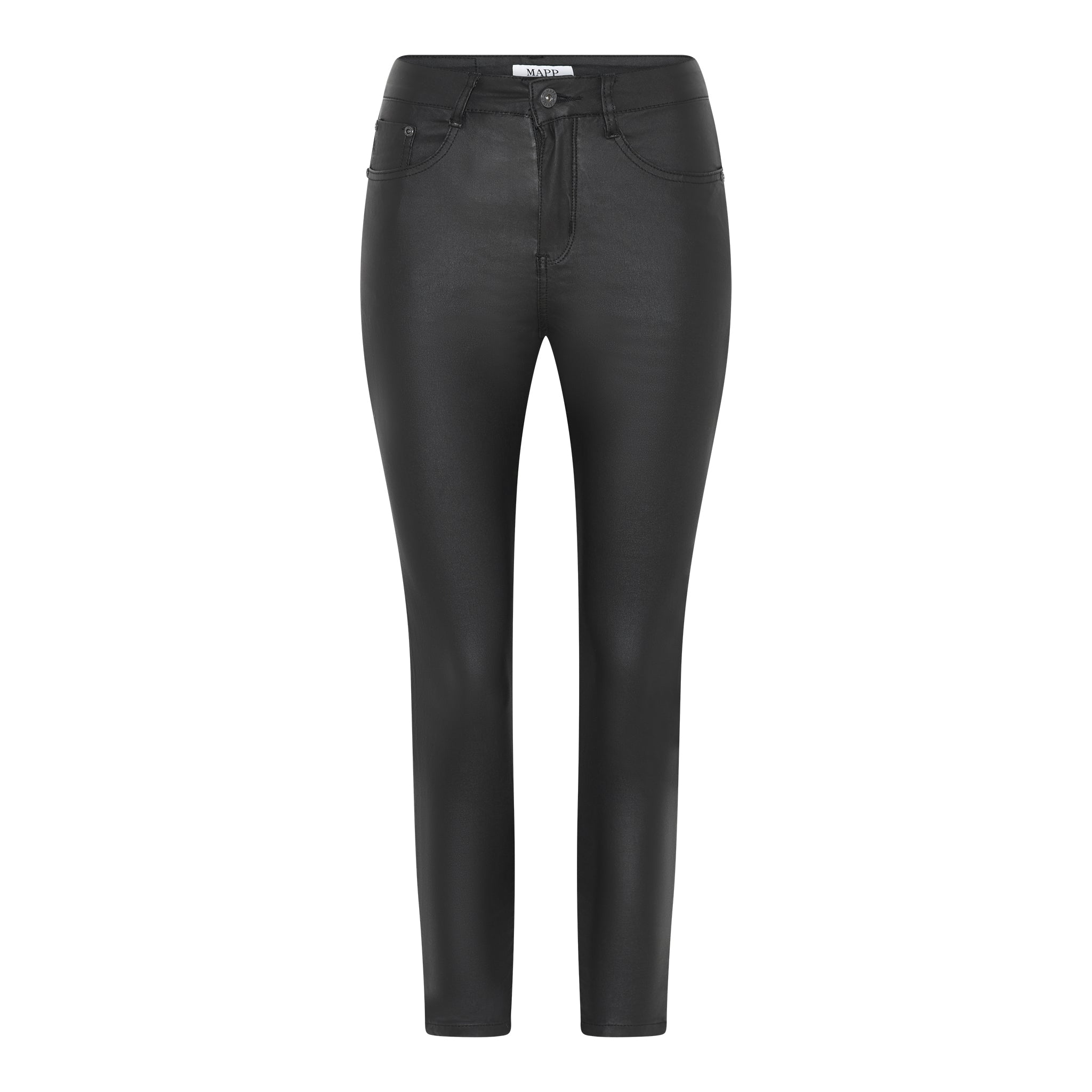 MAPP BOW COATED JEANS COATED 8099 BLACK COATED