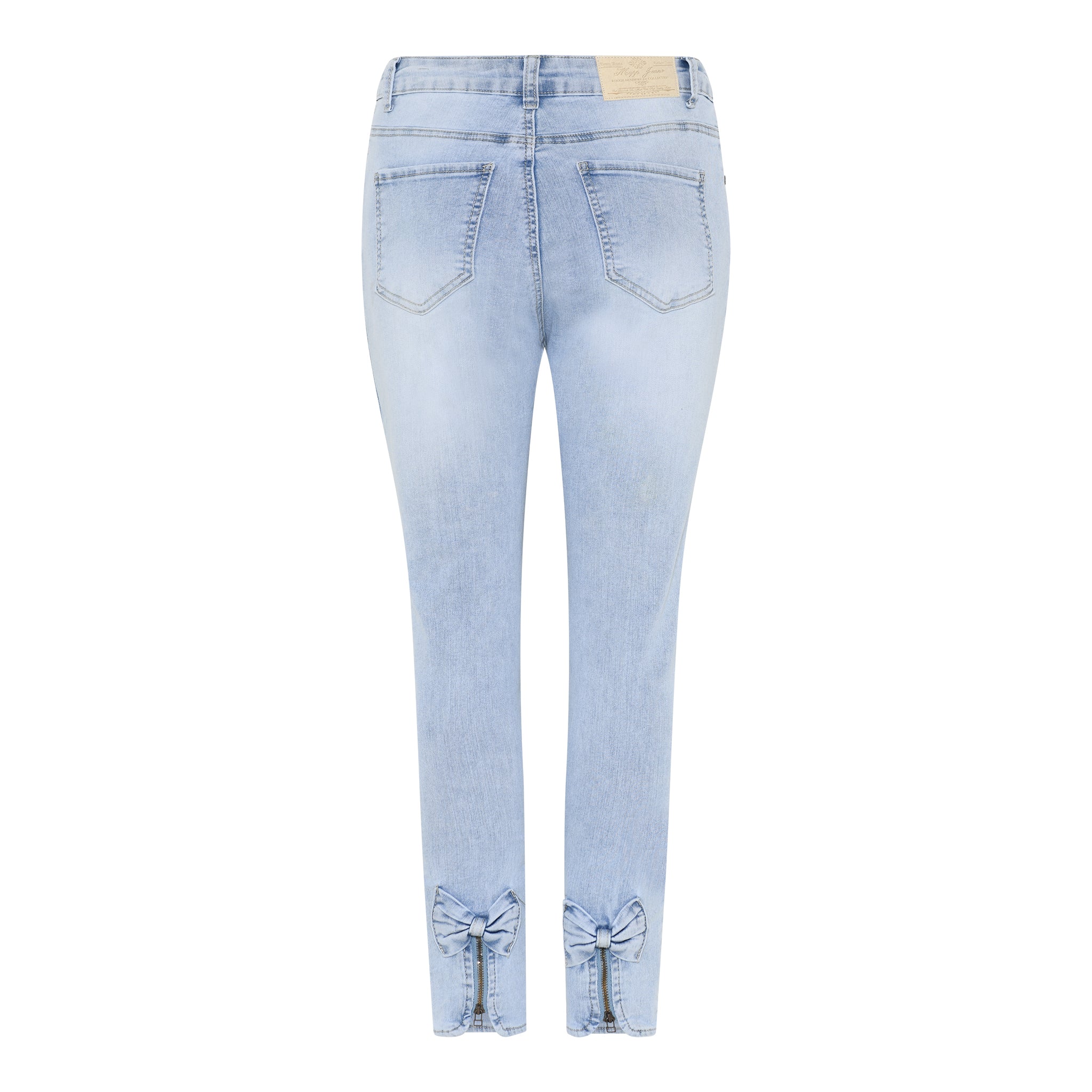 MAPP BOW DENIM JEANS DENIM/TWILL 899699 LIGHT BLUE USED