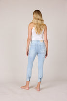 MAPP BOW DENIM JEANS DENIM/TWILL 899699 LIGHT BLUE USED