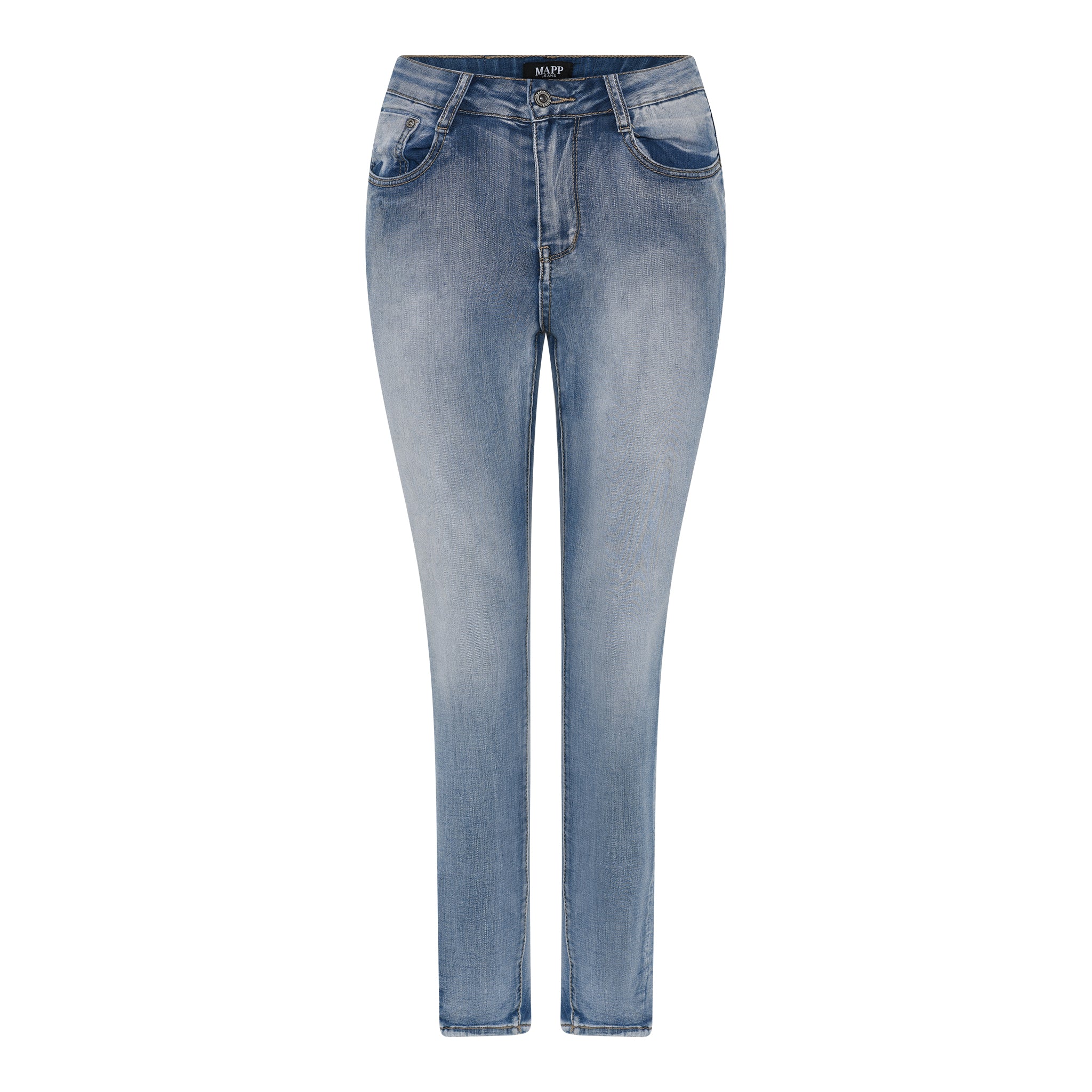 MAPP BOW DENIM JEANS DENIM/TWILL 9196 LIGHT BLUE USED