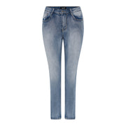 MAPP BOW DENIM JEANS DENIM/TWILL 9196 LIGHT BLUE USED