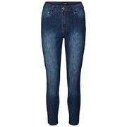 MAPP BOW DENIM JEANS DENIM/TWILL 9696 BLUE DENIM USED