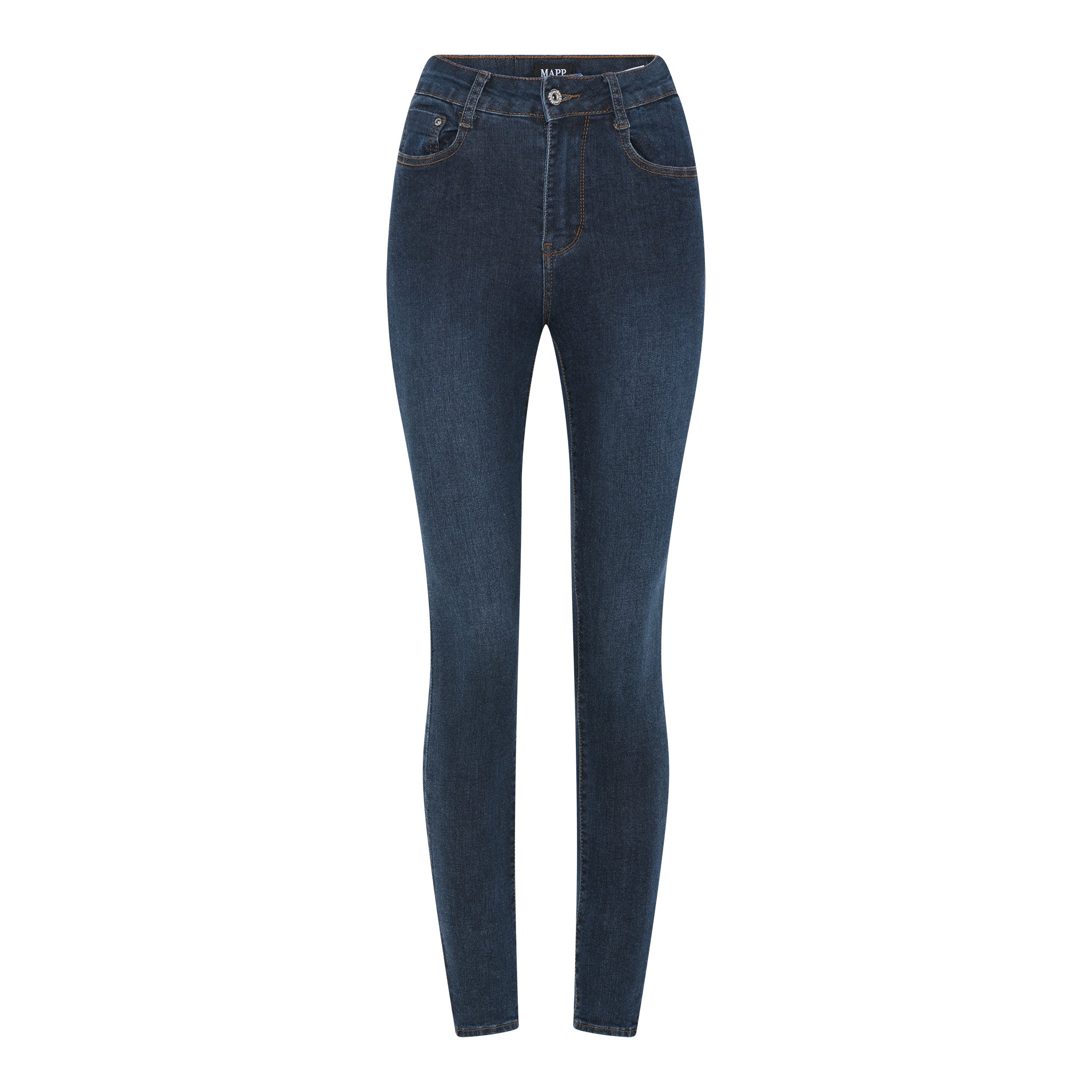 MAPP BOW DENIM JEANS DENIM/TWILL 989699 HI-TECH USED DARK BLUE