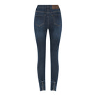 MAPP BOW DENIM JEANS DENIM/TWILL 989699 HI-TECH USED DARK BLUE