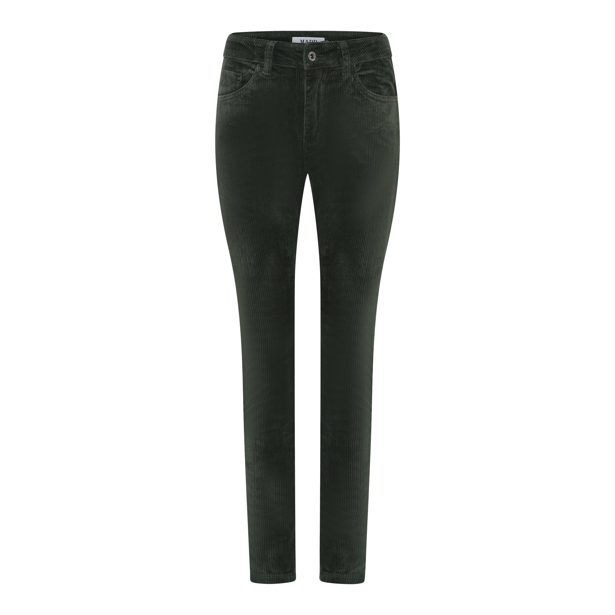 MAPP BOW JEANS CORDUROY 16W CORD/FLØJL 546 BOTTLE GREEN
