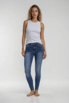 MAPP BOW PEARL DENIM JEANS DENIM/TWILL 9396 DENIM USED