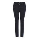MAPP BOW PEARL TWILL JEANS DENIM/TWILL 104 NAVY