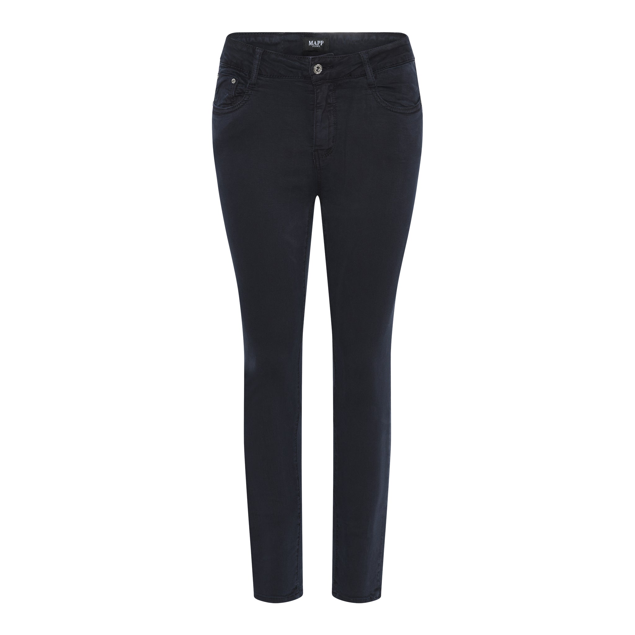 MAPP BOW PEARL TWILL JEANS DENIM/TWILL 104 NAVY