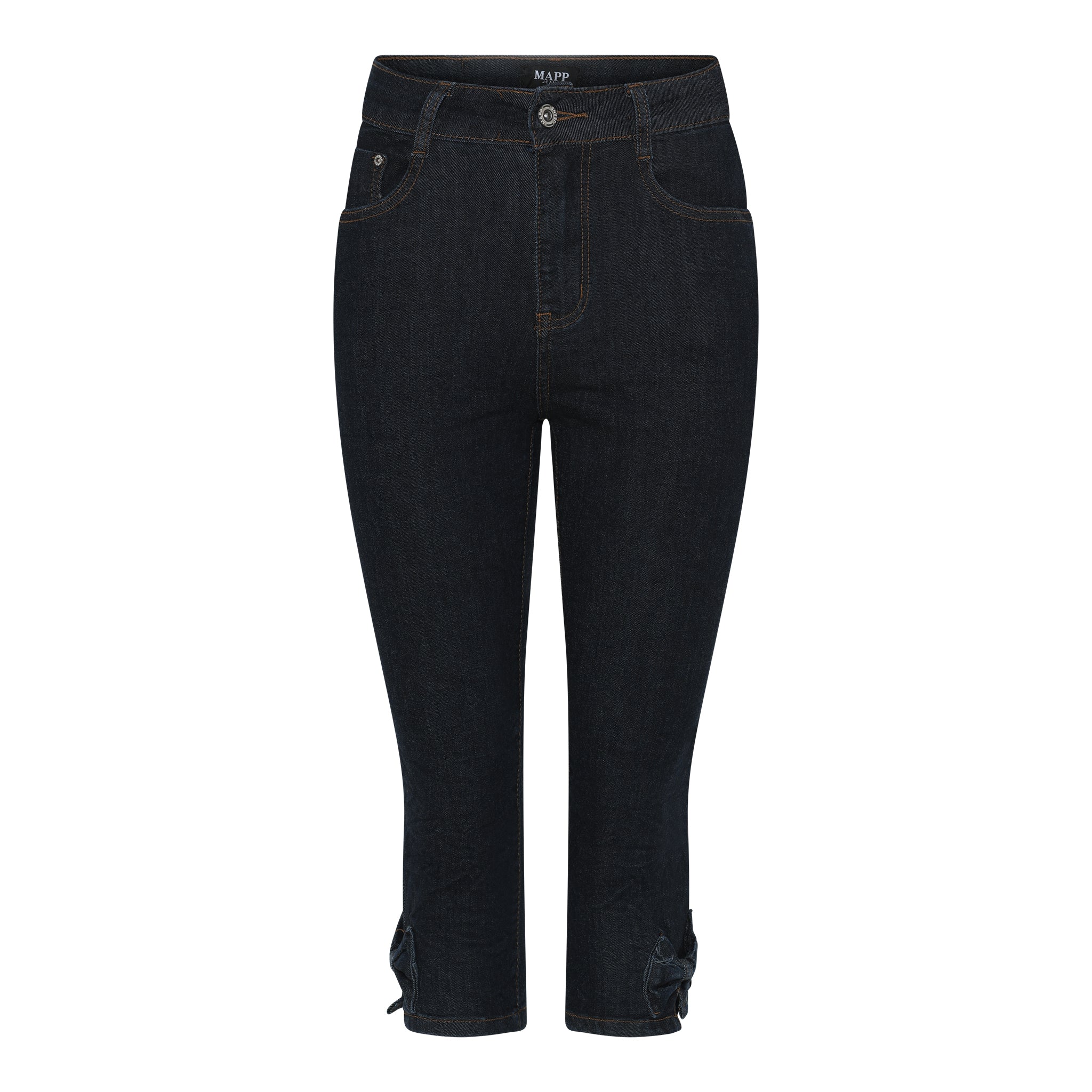 MAPP BOW PIRATE DENIM PANTS 3/4 98 DARK BLUE
