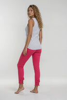 MAPP BOW TWILL JEANS DENIM/TWILL 514 PINK