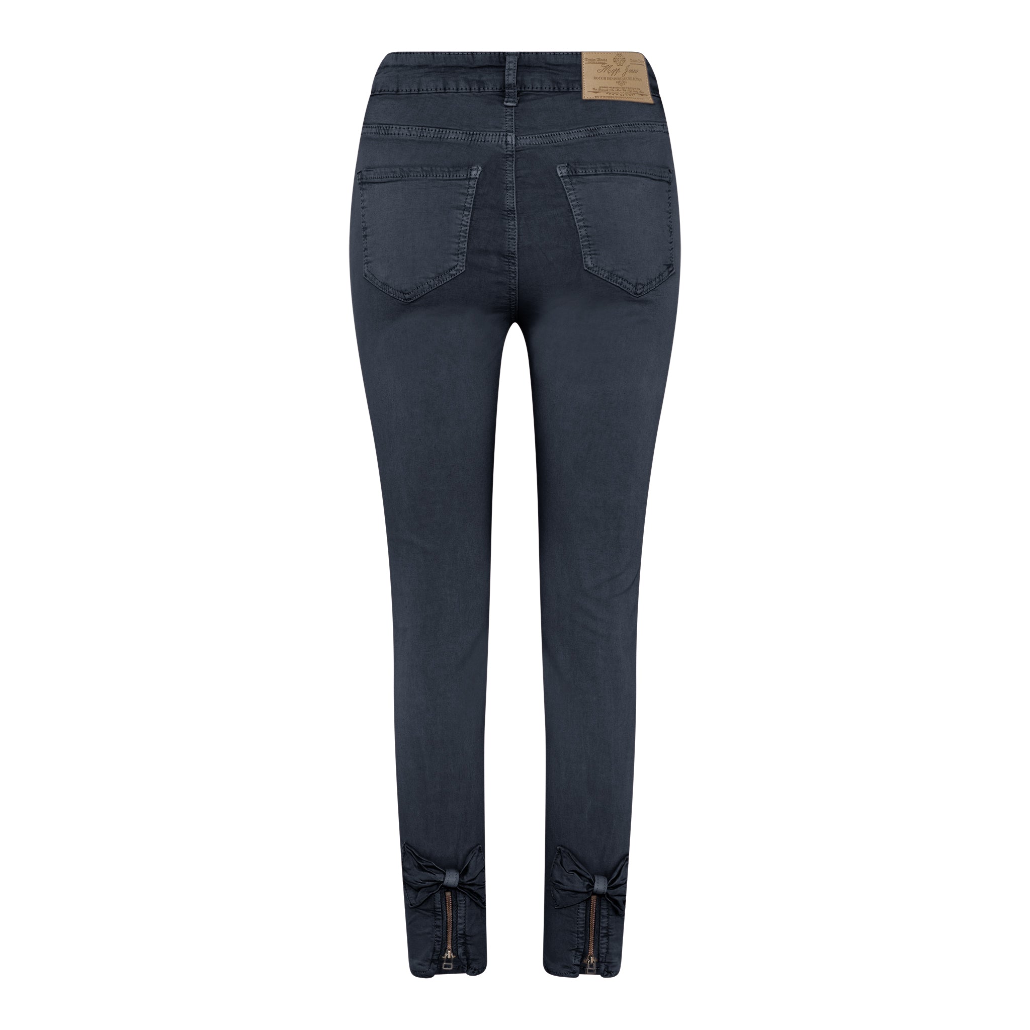MAPP BOW TWILL JEANS DENIM/TWILL 104 NAVY