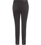 MAPP BOW TWILL JEANS DENIM/TWILL 129 CHOCOLATE