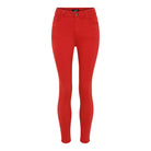 MAPP BOW TWILL JEANS DENIM/TWILL 337 RED