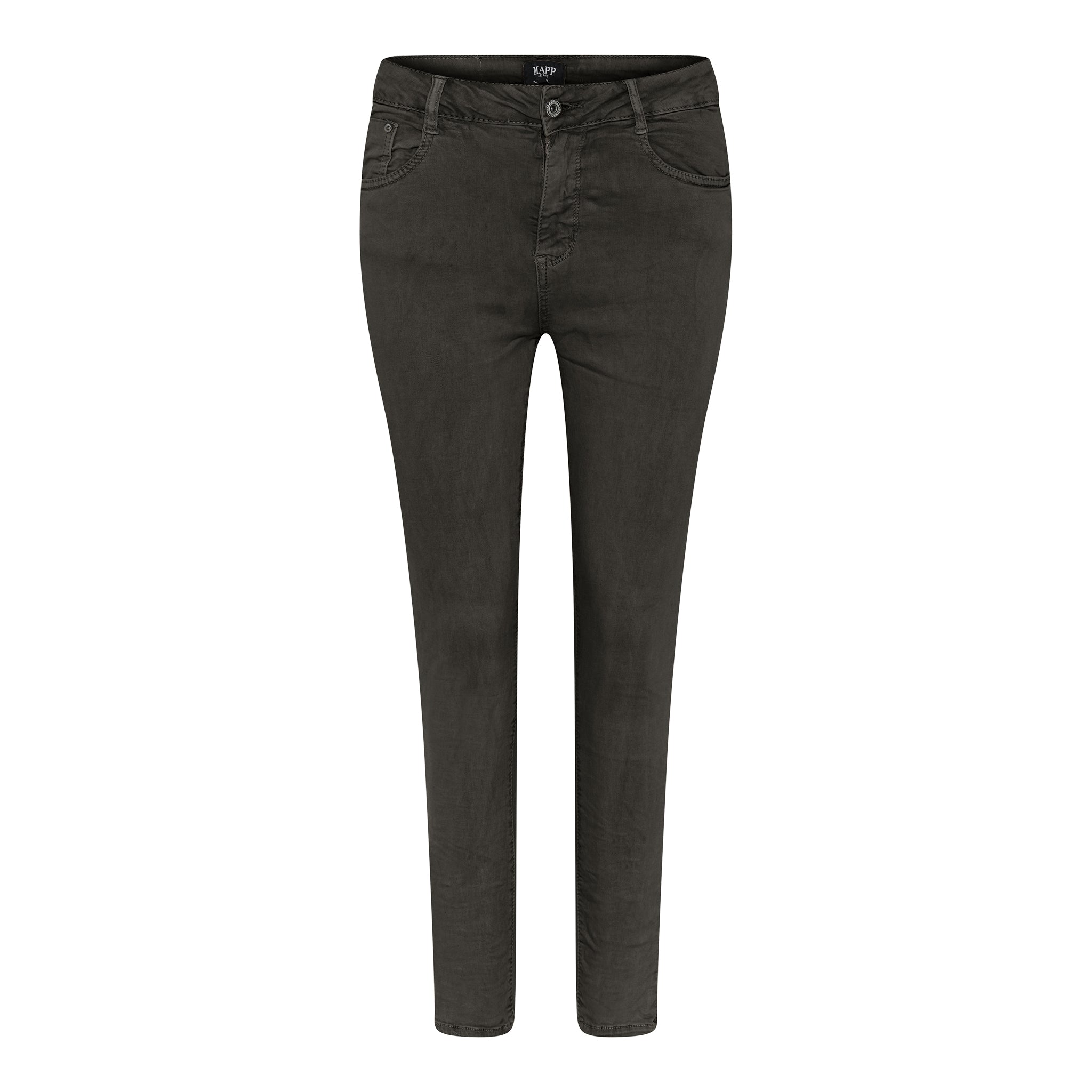 MAPP BOW TWILL JEANS DENIM/TWILL 546 BOTTLE GREEN