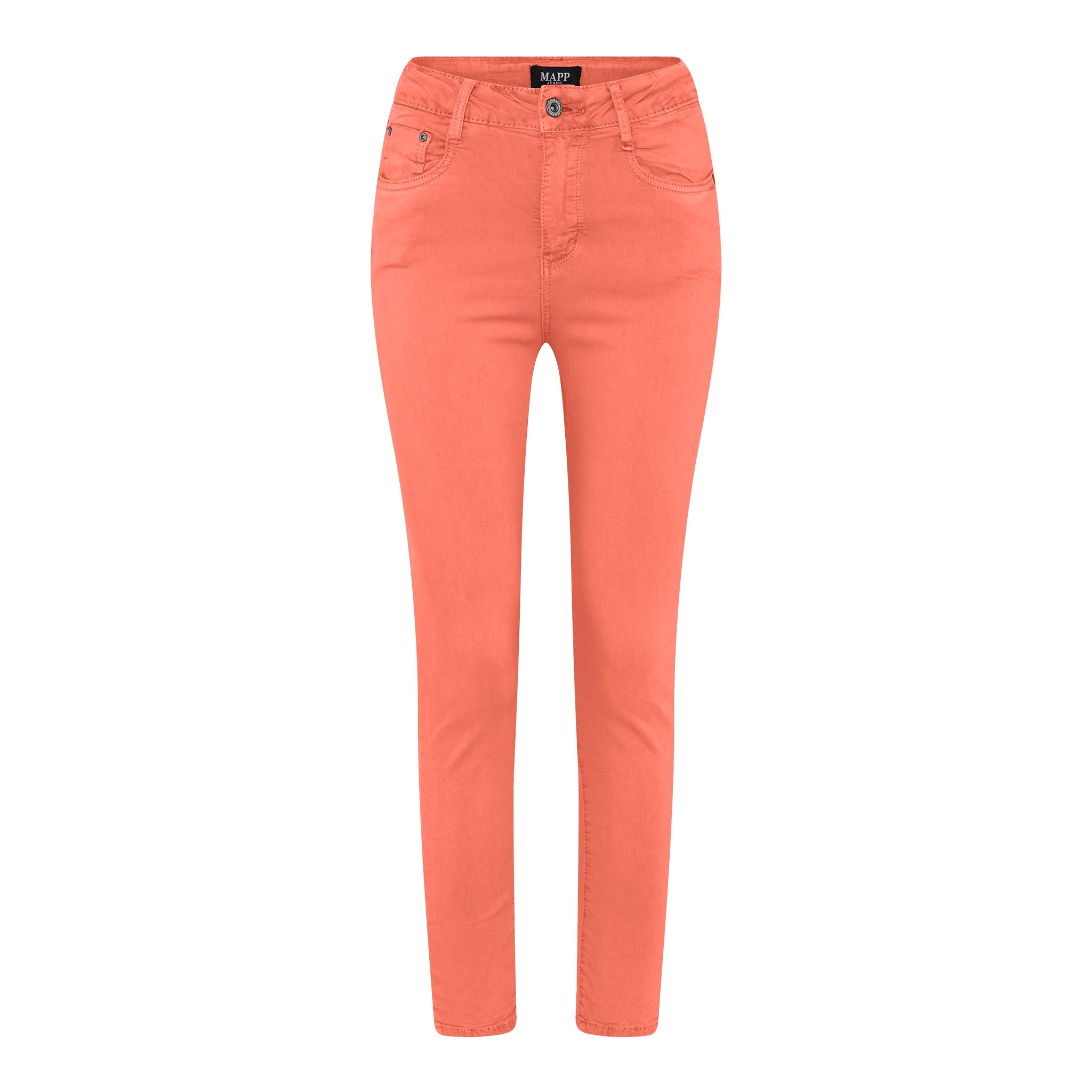 MAPP BOW TWILL JEANS DENIM/TWILL 562 ORANGE