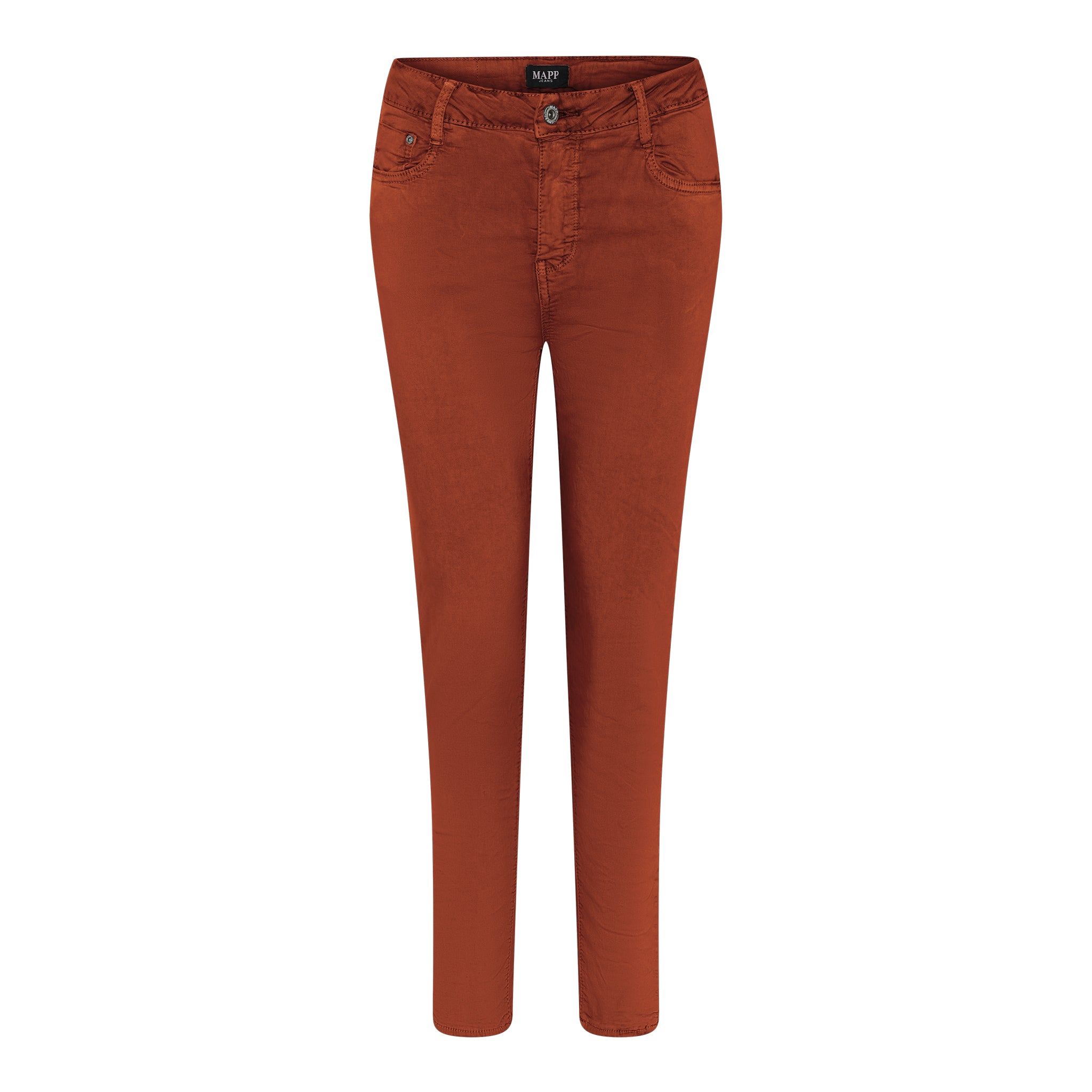 MAPP BOW TWILL JEANS DENIM/TWILL 743 PUMPKIN
