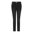 MAPP BOW TWILL JEANS DENIM/TWILL 80 BLACK