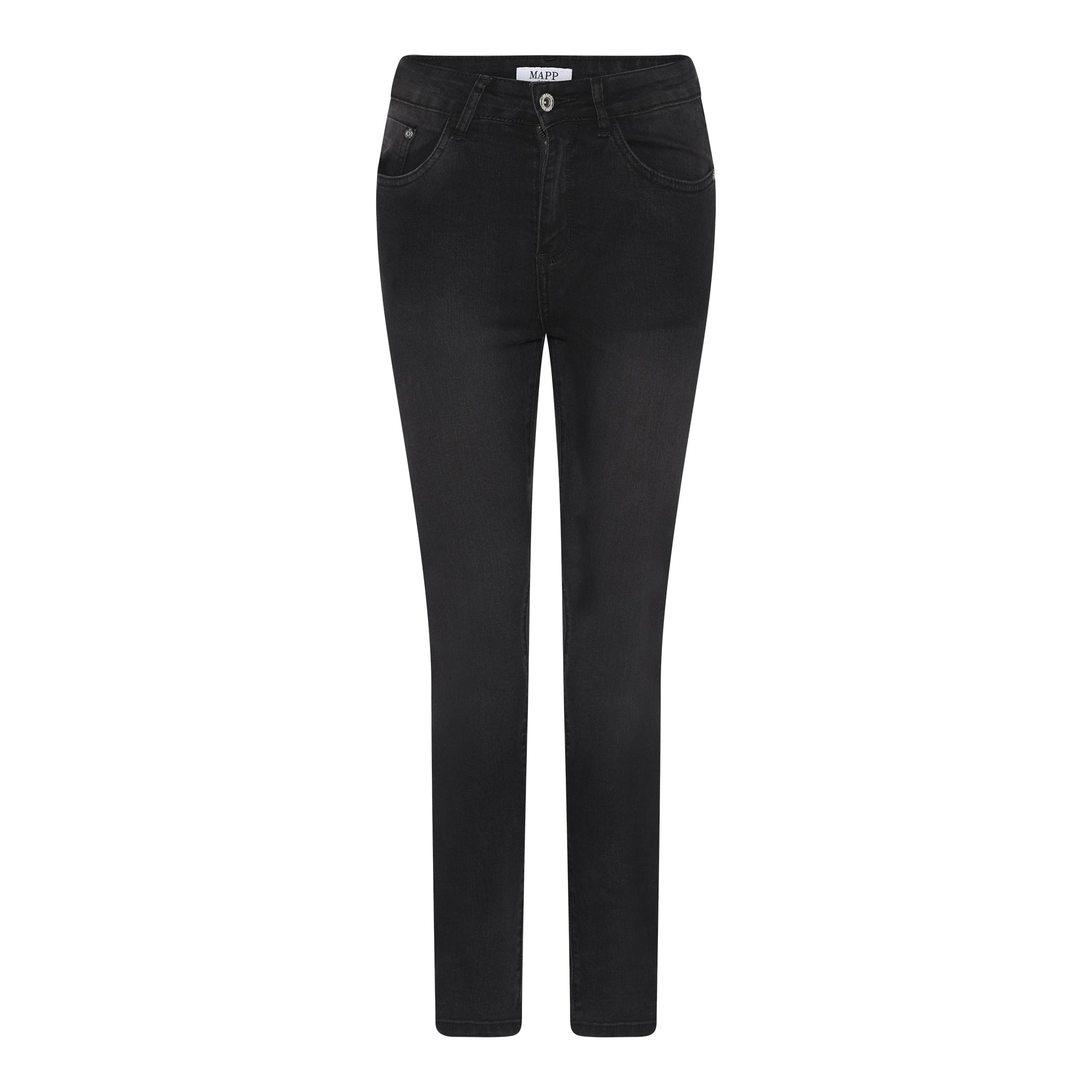 MAPP BOW TWILL JEANS DENIM/TWILL 80 BLACK