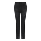 MAPP BOW TWILL JEANS DENIM/TWILL 80 BLACK